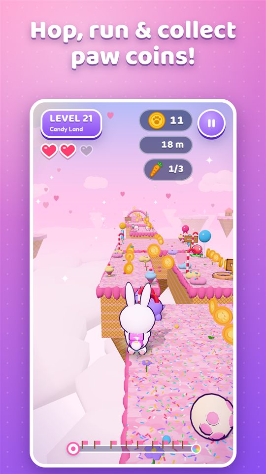 Bunny Bloom gameplay screenshot 1